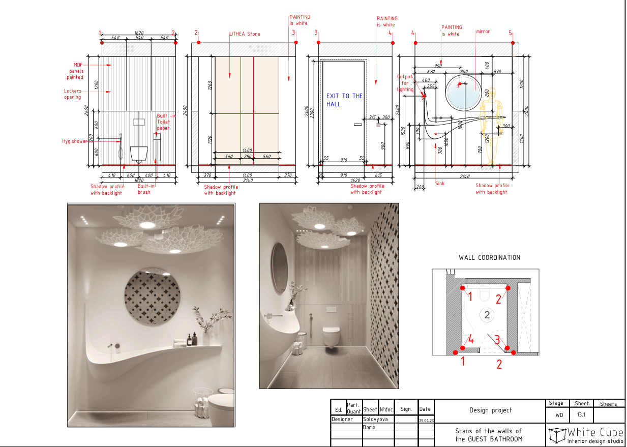 Scan of WASHROOM Space