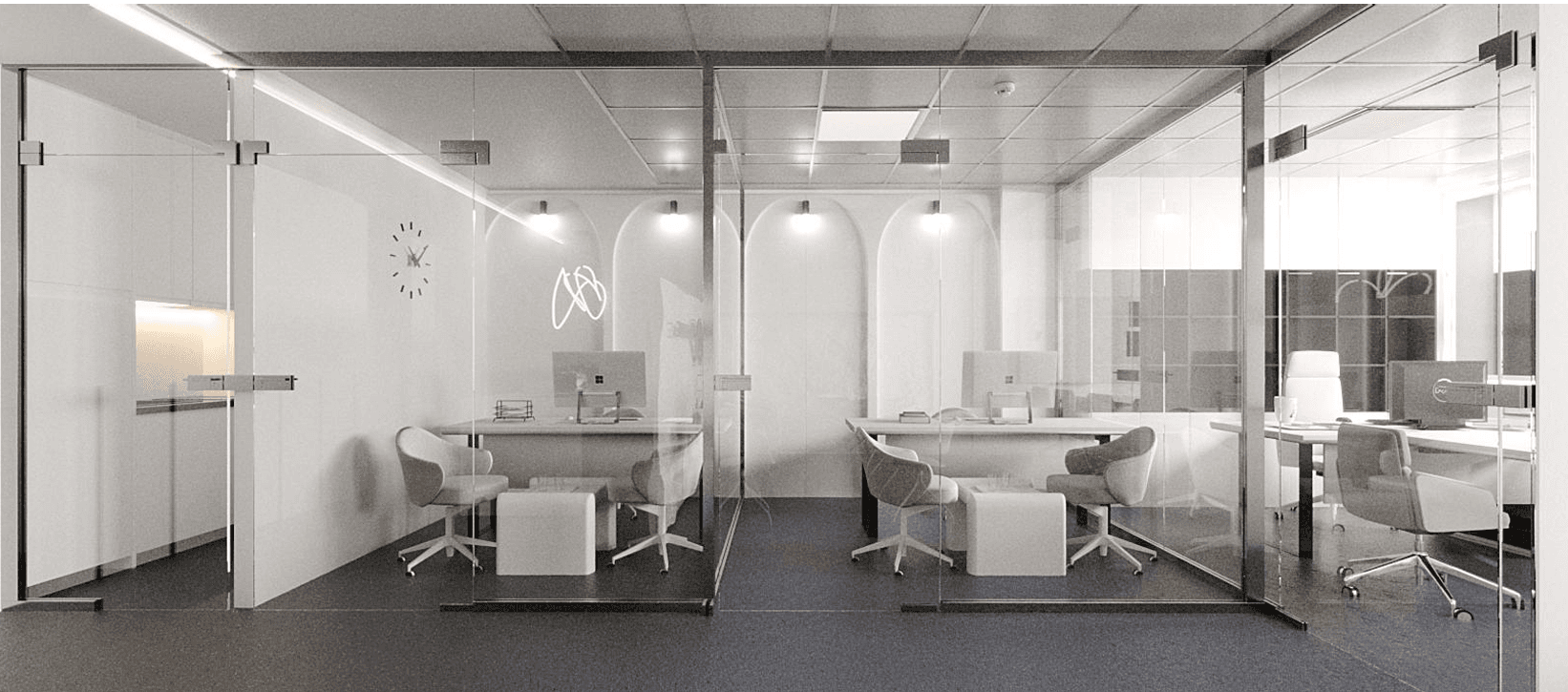 Fit Out work of OFFICE 3104, AL SALAM TOWER (AR)